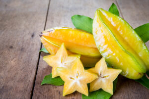 Starfruit averrhoa karambolan hedelmä